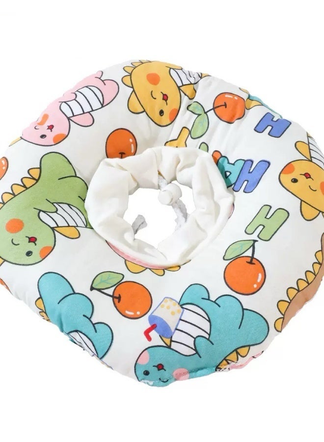 نظارة تعافي قابلة للتعديل للقطط والكلاب - نظارة إليزابيث اللطيفة للقطط الصغيرة والجراء والحيوانات الأليفة الصغيرة، مثالية لشفاء الجروح والعناية بعد الجراحة (اللون عشوائي). - Image 5